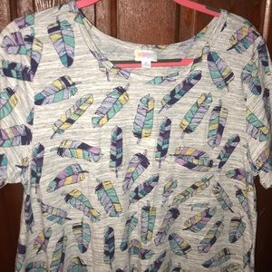 Lularoe XL Feather Carly
